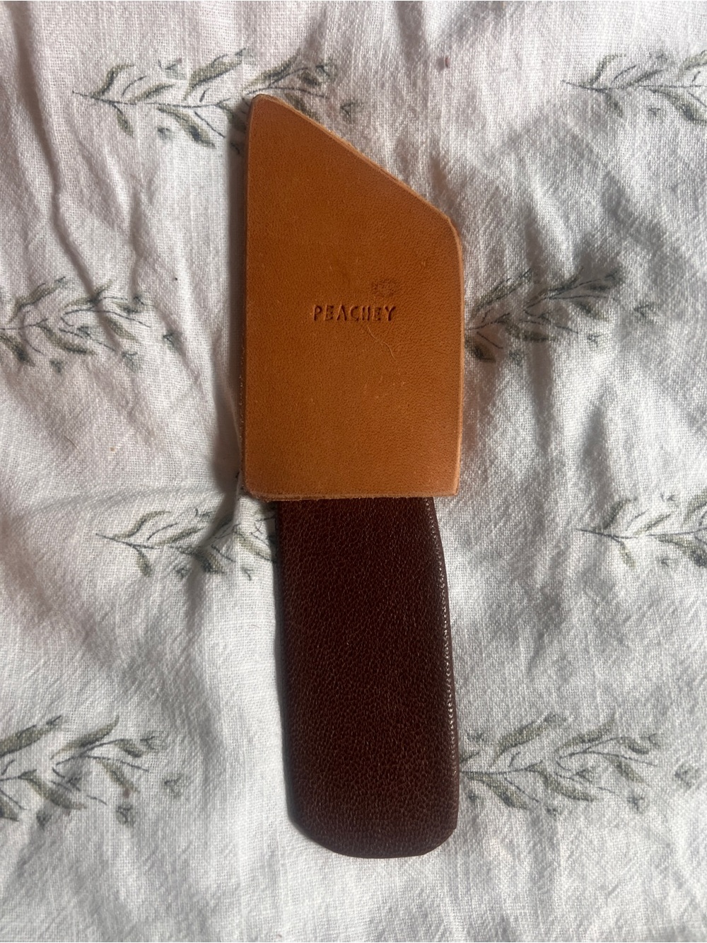 Jeff Peachey right hand English Leather Paring Knife